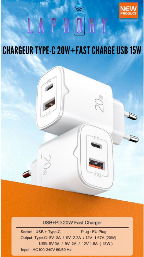 USB SAFE FAST CHARGER